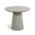 Mesa Itai Ø 90 cm concreto