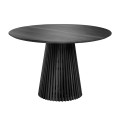 Mesa Jeanette Ø 120 cm preta