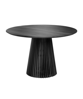 Mesa Jeanette Ø 120 cm preta