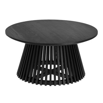 Mesa Jeanette Ø 80 cm preta