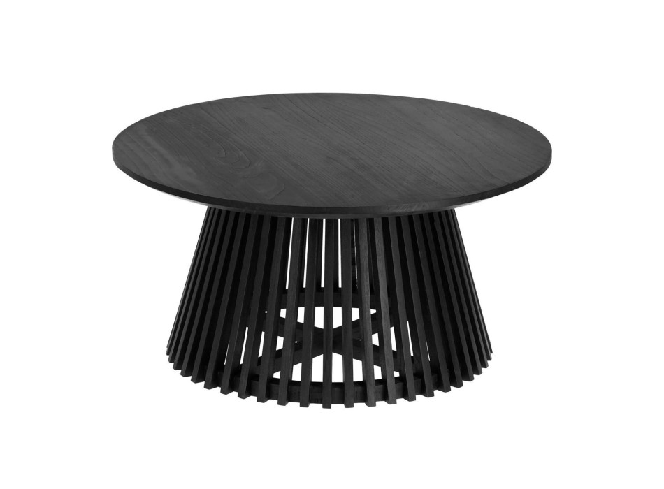 Mesa Jeanette Ø 80 cm preta
