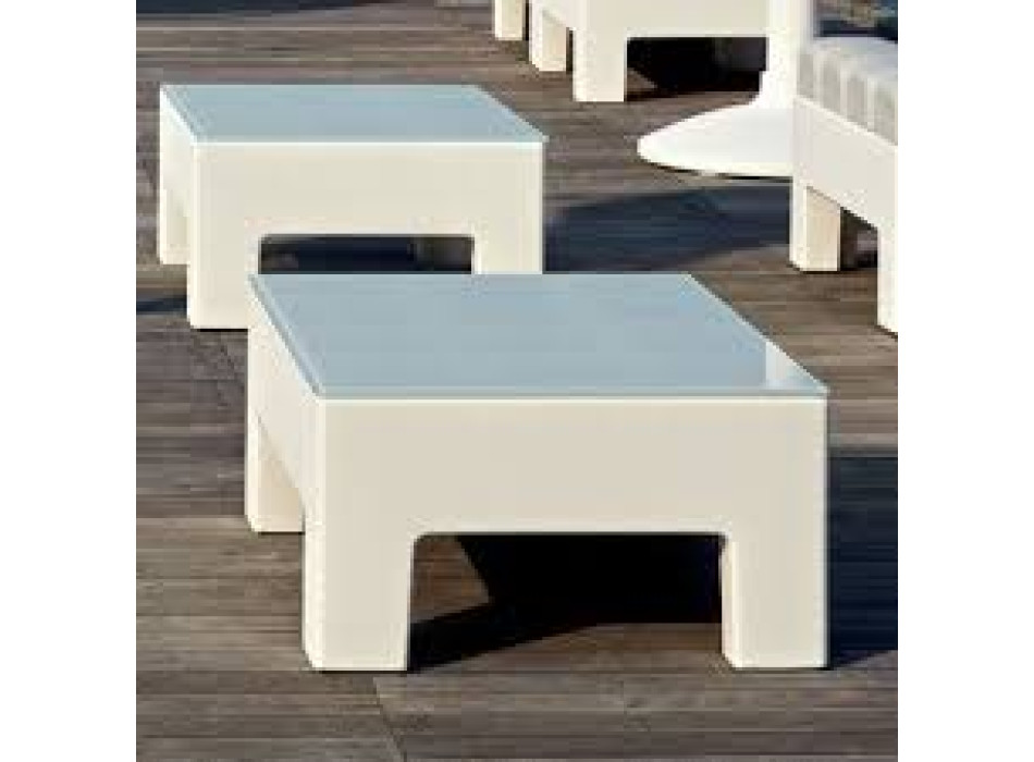 Mesa Modi com vidro branco MyYour