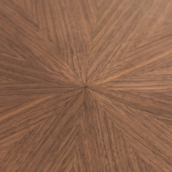Mesa Naanim 180 x 110 cm com acabamento em nogueira