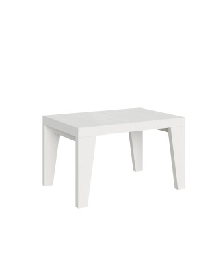Mesa Naxy D.90 - Mesa extensível 130/234x90 cm Naxy em freixo branco