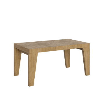 Mesa Naxy D.90 - Mesa extensível 160/420x90 cm Naxy em freixo branco