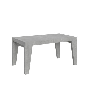 Mesa Naxy D.90 - Mesa extensível 160/420x90 cm Naxy em freixo branco