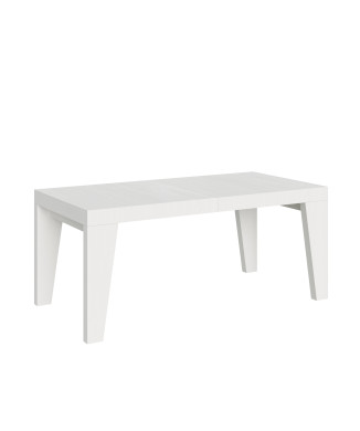 Mesa Naxy D.90 - Mesa extensível 180/440x90 cm Naxy em freixo branco