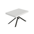Mesa extensível Niket 90x130/234 cm com pés em antracite
