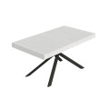 Mesa extensível Niket 90x160/420 cm com pés em antracite