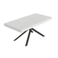 Mesa extensível Niket 90x180/440 cm com pés em antracite