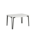 Mesa extensível Rio 90x130/234 cm com estrutura antracite