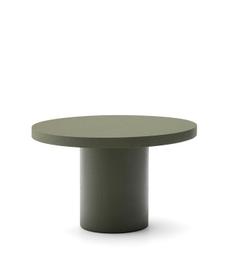 Mesa redonda de concreto Aiguablava