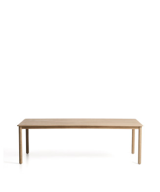 Mesa Sori em madeira maciça de acácia com certificação FSC 100%, 240 x 100 cm