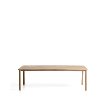 Mesa Sori em madeira maciça de acácia com certificação FSC 100%, 240 x 100 cm