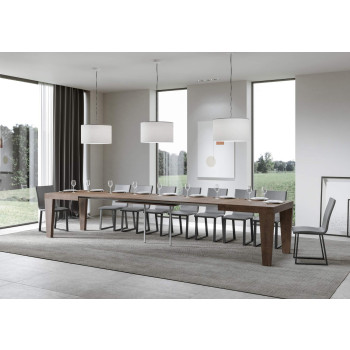 Mesa Spimbo D.90 - Mesa extensível 160/420x90 cm Spimbo Freixo Branco