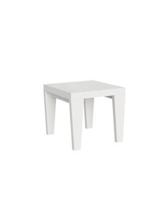 Mesa Spimbo D.90 - Mesa extensível 90/246x90 cm Spimbo Freixo Branco