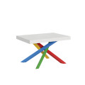 Mesa extensível 90x140/400 cm com estrutura Volantis 4/B