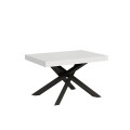 Mesa extensível 90x120/380 cm com pés Volantis em antracite.