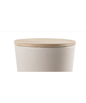 Tampo de madeira 34 (para vaso clássico S) 13009 Design 8 Estações