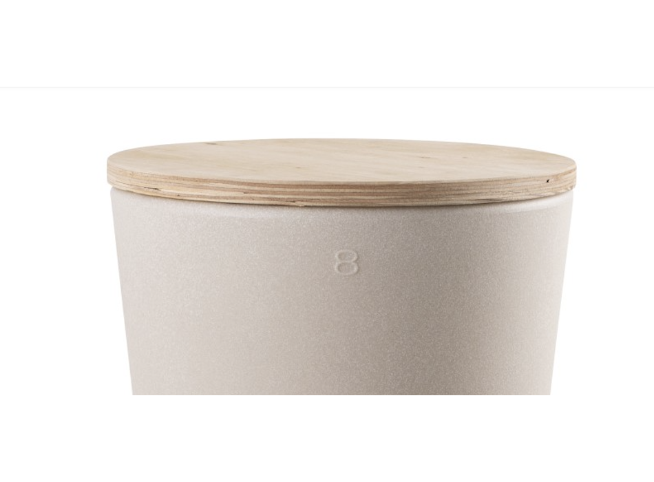 Tampo de madeira 34 (para vaso clássico S) 13009 Design 8 Estações