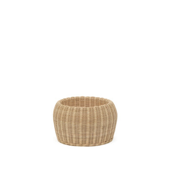 Vaso de rattan Zilna, 19 cm