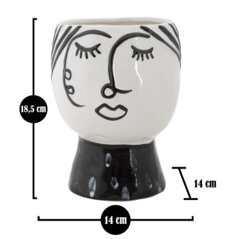 VASO COM CARA DE POTE