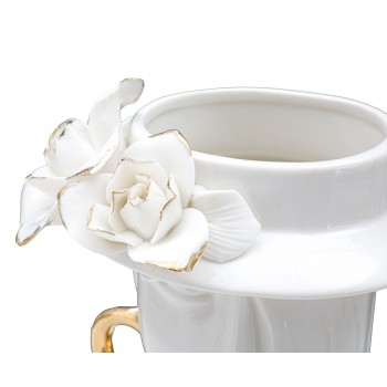 VASO DE PORCELANA ELEGANTE PARA MULHER
