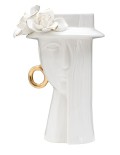 VASO DE PORCELANA ELEGANTE PARA MULHER