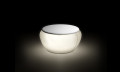 Mesa de centro Vela, versão luminosa da Plust