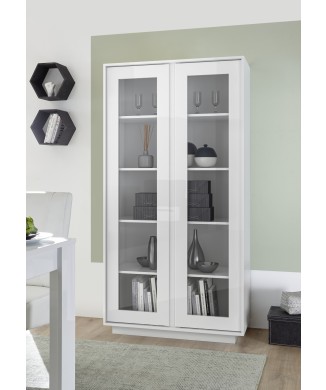 Vitrine expositora ICE com 2 portas, 92x179x43 cm