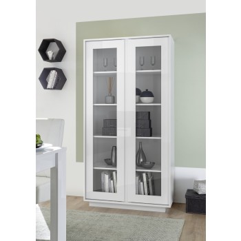 Vitrine expositora ICE com 2 portas, 92x179x43 cm