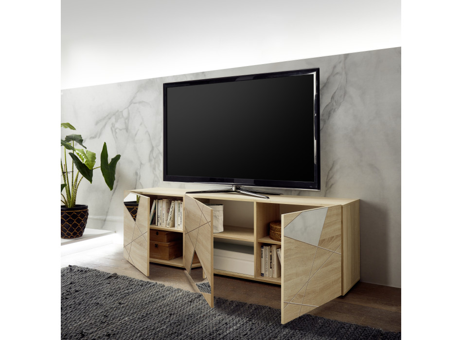 VITTORIA - Suporte para TV com 3 portas