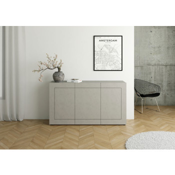  - Skänk med 3 dörrar 150x40x83,5 cm Elios naturek