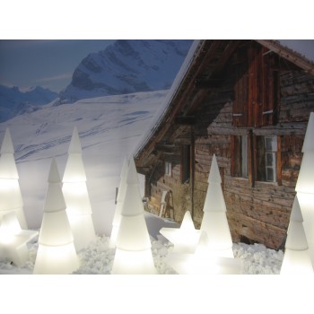 Rund ljusgran 55 cm 32419W 8 årstidsdesign