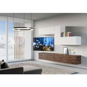 Isoka Compositions - Isoka A04 Väggkomposition för vardagsrum B.268 D.39.2