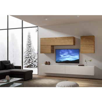 Isoka Compositions - Isoka A12 Väggkomposition för vardagsrum B.268 D.39.2