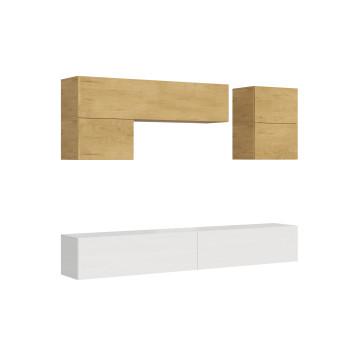 Isoka Compositions - Isoka A12 Väggkomposition för vardagsrum B.268 D.39.2