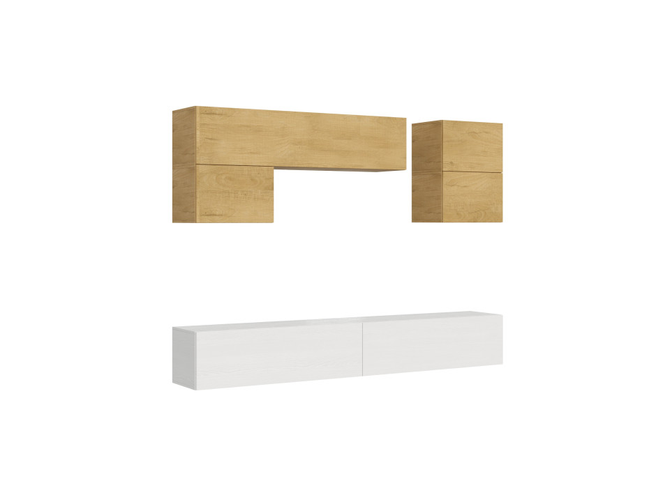 Isoka Compositions - Isoka A12 Väggkomposition för vardagsrum B.268 D.39.2