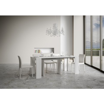 Mia Konsolbord - Utdragbart Konsolbord 90x42/198 cm Mia Liten Vit Ask