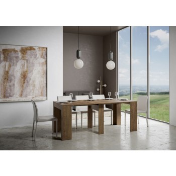 Modemkonsol - Utdragbar konsol 90x42/302 cm Modem Vit Ask