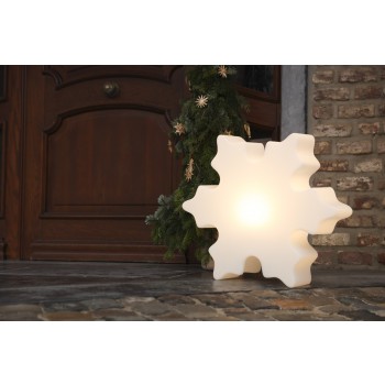 60 cm lysande snökristall 32436W 8 årstidsdesign