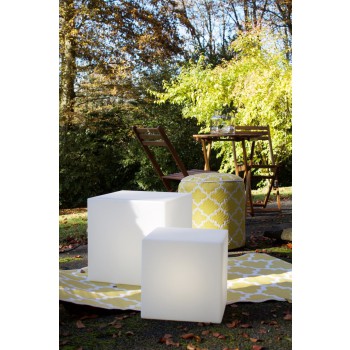 Lysande kub 43 cm 32444 8 årstidsdesign