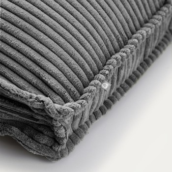 Blok-kudde i tjock manchester