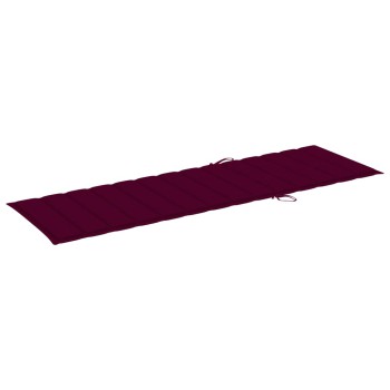 Tygdyna till solsäng, 200x70x3 cm