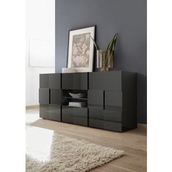 DAMA - Skänk med 2 dörrar och 2 lådor