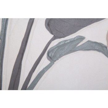 MÅLNING PÅ DUK LADY -C-