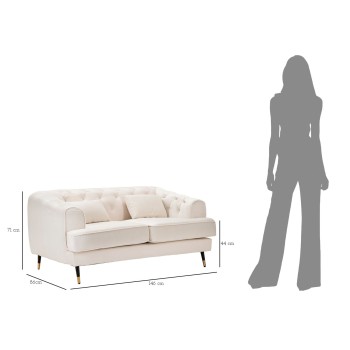 PRAGA 2-SITS SOFFA