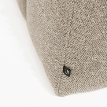 Blok 3-sitssoffa med vänster schäslong, beige, 300 cm