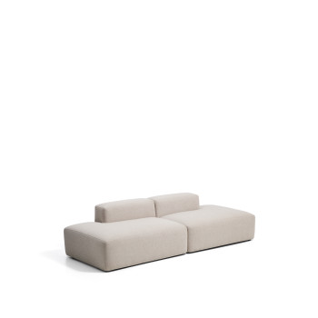 Blok 3-sits chenillesoffa