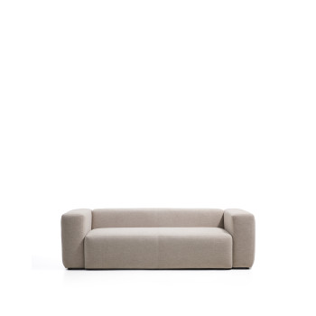 Blok 3-sits chenillesoffa